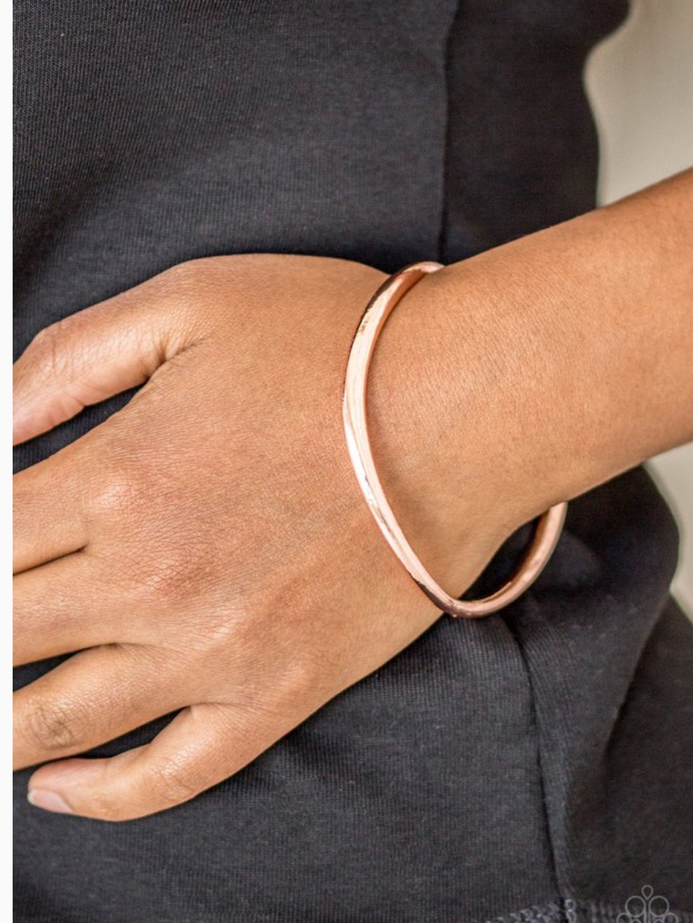 Awesomely Asymmetrical - Copper Bracelet - Paparazzi Accessories